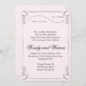 Ik vond - Hebreeuwse uitnodiging voor bruiloft (Voorkant / Achterkant)