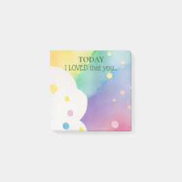 Ik vond het geweldig dat je nota's hebt gedaan. post-it® notes