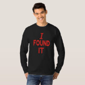 Ik vond het grappige gesprek t-shirt (Voorkant volledig)