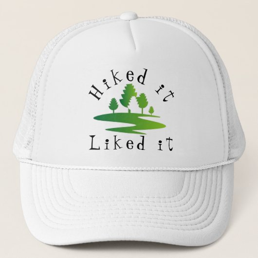 Ik vond het leuk trucker pet (Voorkant)