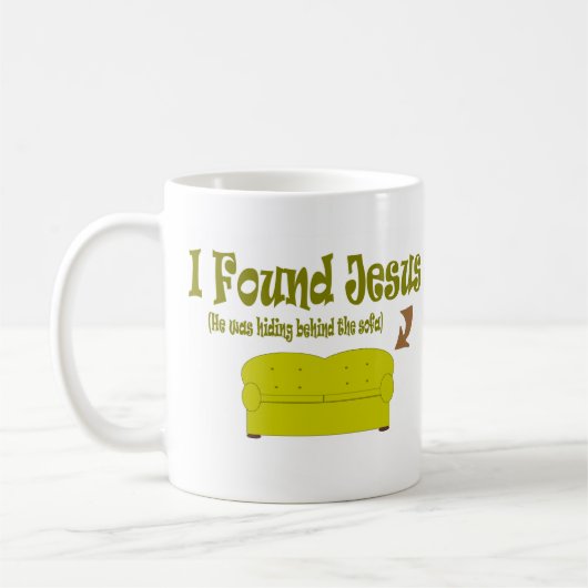 Ik vond Jezus Coffee Mok (Links)