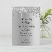 Ik vond Kaarten van mijn Bridal Party. (Staand voorkant)