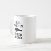 Ik vond lamantijnen leuk koffiemok (Voorkant links)