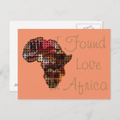 Ik vond liefde in Afrika Briefkaart (Voorkant / Achterkant)