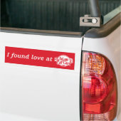 Ik vond liefde in de DeLand Cat Cafe Bumpersticker (Op Truck)