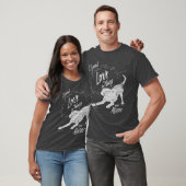 Ik vond Liefde in Hondenliefhebber van Labels en K T-shirt (Unisex)