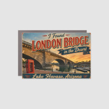 Ik vond London Bridge in de woestijn Lake Havasu