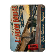Ik vond London Bridge in de woestijn Lake Havasu