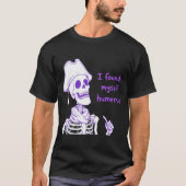 Ik vond mezelf humerus - grappig skelet woordspeli t-shirt (Voorkant)