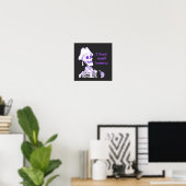 Ik vond mezelf opperarmbeen - Grappige skelet grap Poster (Thuiskantoor)