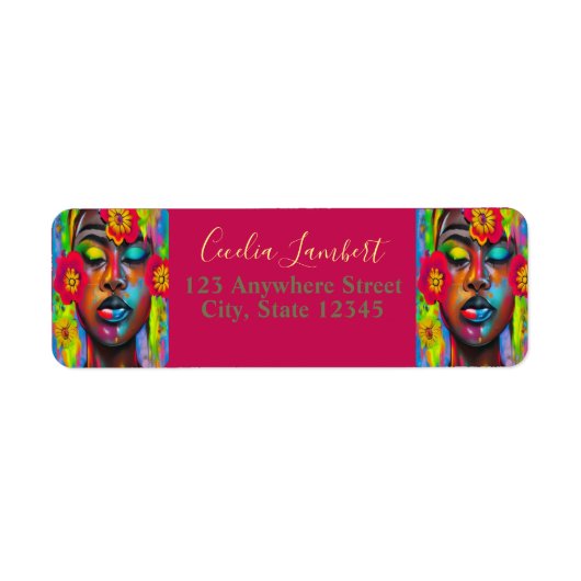 Ik vond mijn adres voor vredesterugkeer etiket (Voorkant)