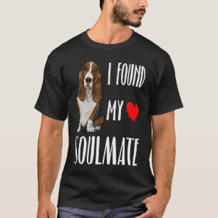 Ik vond mijn beste vriend van Soulmate Basset Houn T-shirt