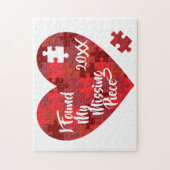 Ik vond mijn ontbrekende stuk - Puzzle Heart Adopt Legpuzzel (Verticaal)