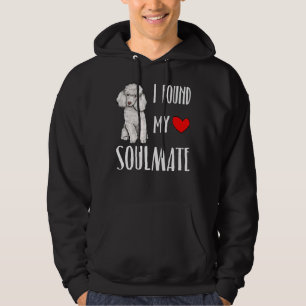 Ik vond mijn Soulmate Poodle Hondenliefhebber Best Hoodie