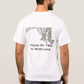 Ik vond mijn spoor t-shirt (Achterkant)