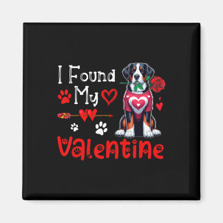 Ik vond mijn Valentijn Greater Swiss Mountain Scha Magneet