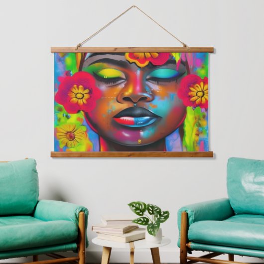 Ik vond mijn vrede hangend wandkleed (Woonkamer)