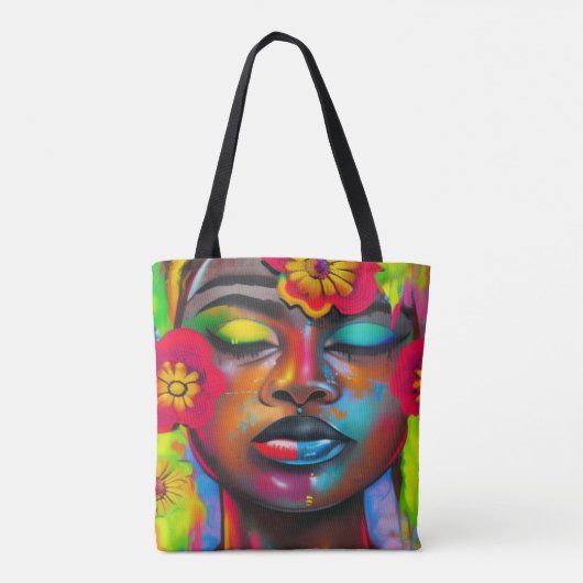 Ik vond mijn vrede tote bag (Achterkant)