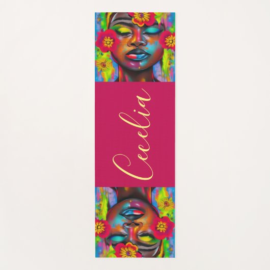 Ik vond mijn vrede yogamat (Voorkant)