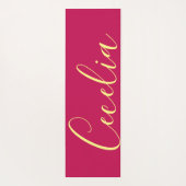 Ik vond mijn vrede yogamat (Achterkant)