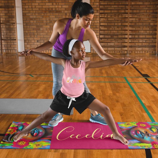 Ik vond mijn vrede yogamat