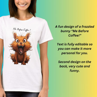 Ik voor de koffie! t-shirt