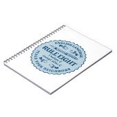 Ik voor E behalve na C Rule Funny Notitieboek (Linkerzijde)