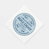 Ik voor E behalve na C Rule Funny Servet (Hoek)