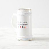 Ik vouw niet eens met T-shirt Bierpul (Voorkant links)