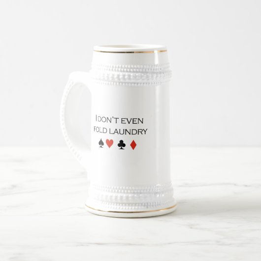 Ik vouw niet eens met T-shirt Bierpul (Voorkant links)