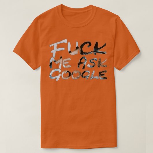 Ik vraag het aan Google T-shirt (Design voorkant)
