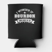 Ik vraag me af of Bourbon ook over mij denkt Blikjeskoeler (Voorkant)