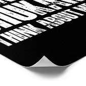 Ik vraag me af of Chukars aan mij denken te grappi Poster (Hoek)