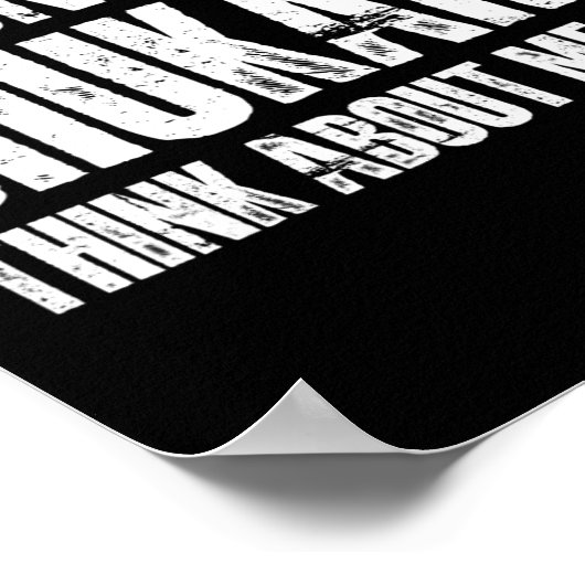 Ik vraag me af of Chukars aan mij denken te grappi Poster (Hoek)