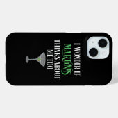 Ik vraag me af of Martinis ook aan mij denkt Case-Mate iPhone Case (Achterkant (horizontaal))