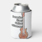 Ik vraag me af of mijn gitaar me mist. blikjeskoeler (Blikje Voorkant)