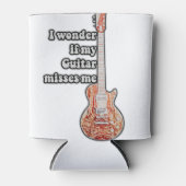 Ik vraag me af of mijn gitaar me mist. blikjeskoeler (Voorkant)