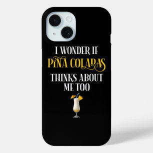 Ik vraag me af of Pina Coladas ook aan mij denkt iPhone 15 Case