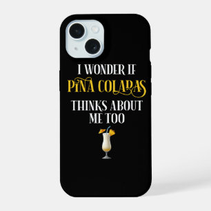 Ik vraag me af of Pina Coladas ook aan mij denkt iPhone 15 Case