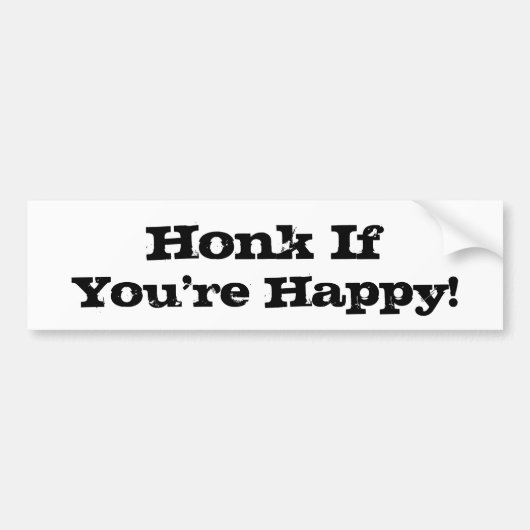 Ik vraag me af of u een  slogan voor de Pop bent Bumpersticker (Voorkant)