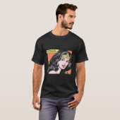 Ik vraag me af of ze volhield t-shirt (Voorkant volledig)