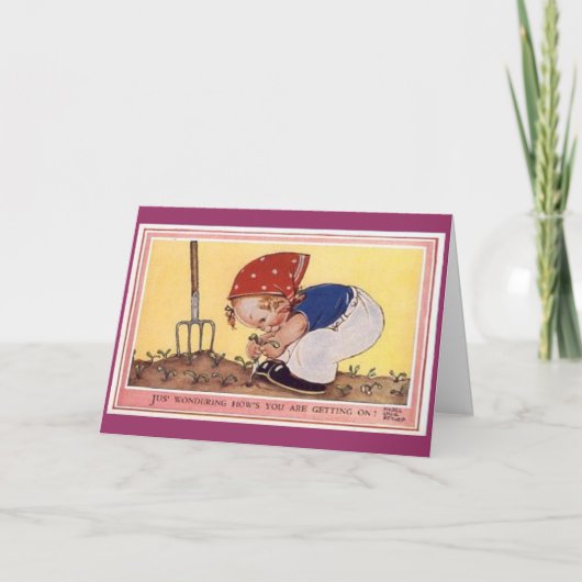 Ik vraag me af wat je ervan vindt kaart (Voorkant)