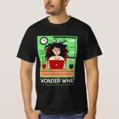 Ik vraag me af wat mijn functiebeschrijving vandaa t-shirt (Voorkant)