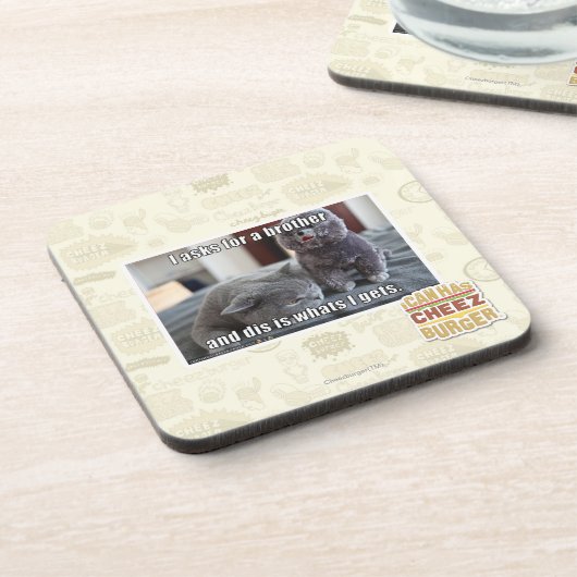 Ik vraag om een broer drankjes onderzetter (Linkerzijde)