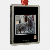 Ik vraag om een broer metalen ornament (Rechts)