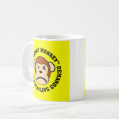 Ik vraag om tevredenheid koffiemok (Voorkant links)