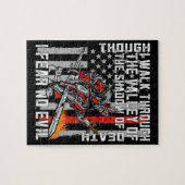 Ik vrees geen boze brandweerman. legpuzzel (Horizontaal)