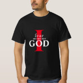 Ik vrees niemand, maar God. T-shirt (Voorkant)