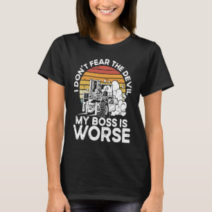 Ik vrees niet dat de duivel in mijn borst erger is t-shirt
