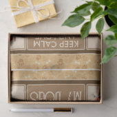 Ik vroeg God om een echte vriend, dus stuurde hij  Tissuepapier (Geschenk)